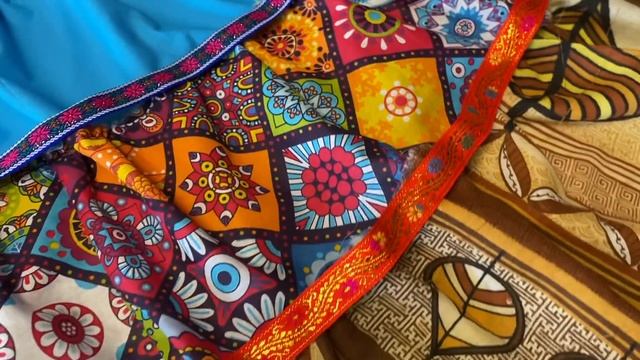 ЛОСКУТНАЯ ЮБКА ИЗ ПОЛОСОК GIPSY STYLE смотреть онлайн