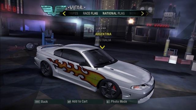 Need For Speed:Carbon Mod Showcase 1995 Ford Mustang SVT Cobra R смотреть онлайн