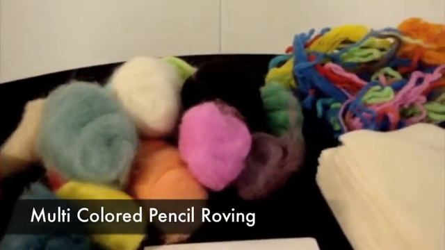 Back to Back Fiber Felting Materials Kits [classroom & club] смотреть онлайн