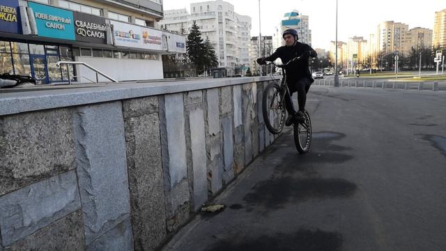 Велотриал, разминочка. Зеленоград, 2020.04.07 Растрясаем зимний жирок! смотреть онлайн