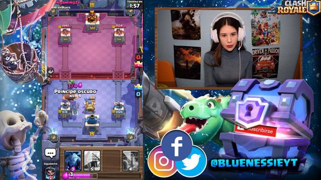 ¡¡ EL MAZO DE FORTNITE en CLASH ROYALE !! | Clash Royale | Blue Nessie смотреть онлайн