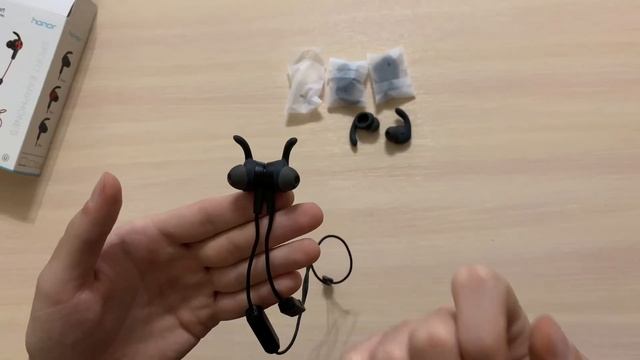Распаковка/обзор bluetooth наушников Huawei Honor Sport AM61 смотреть онлайн