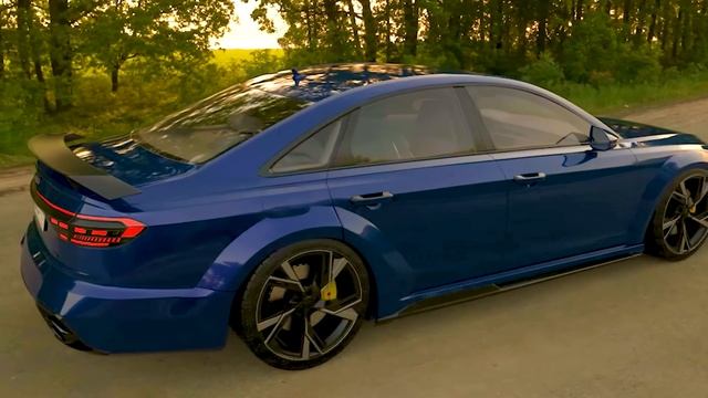 2022 Audi RS8 Concept 880HP sound (1 of 1) World's fastest limo! смотреть онлайн