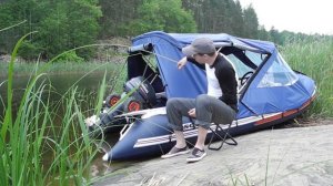 ПВХ с НДНД СОЛАР 380 в паре с ЯМАХОЙ 9.9 личный опыт эксплуатации