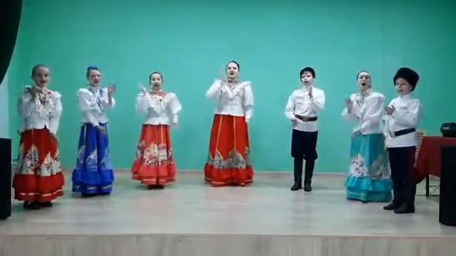 Ансамбль казачьей песни "Вольница-kids" - Музыкальная композиция "Во деревне то было, в Ольховке" смотреть онлайн