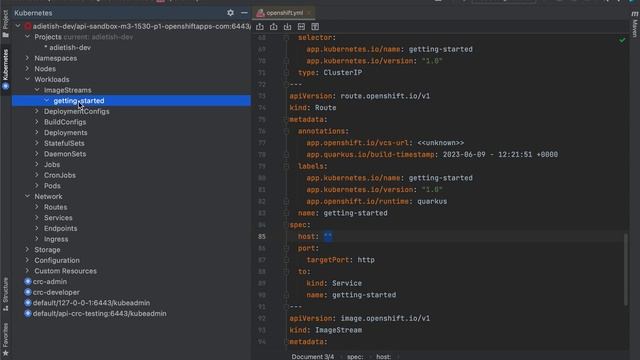 Deploy your Quarkus app to a kubernetes cluster in intellij-kubernetes - Part 1 смотреть онлайн