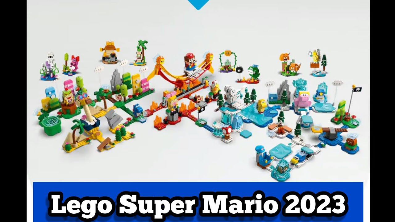 Lego Super Mario 2023 New Snowy Sets! By @LEGO Every set pictures here. Sonic say hello us смотреть онлайн