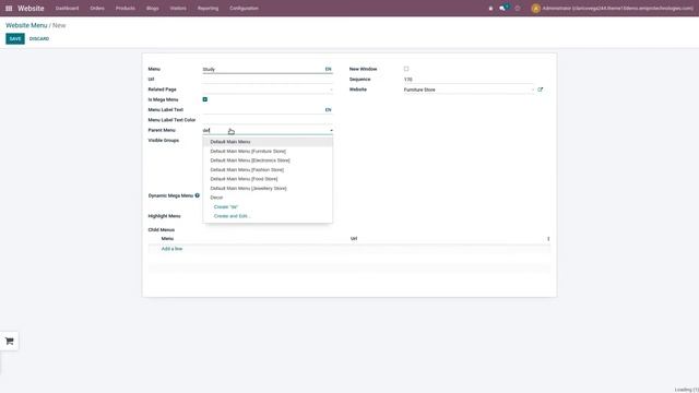Dynamic Mega Menu | Clarico Vega V15 смотреть онлайн