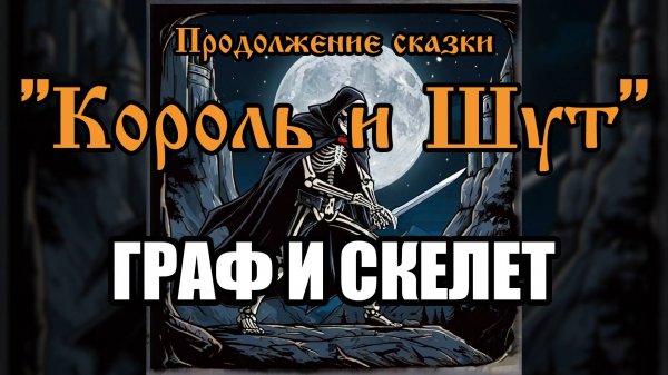 Продолжение сказки - Граф и скелет (AI версия песни в стиле группы "Король и Шут")