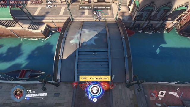 🎮 AMD Radeon RX 5300M - Overwatch gameplay benchmarks (1080p) смотреть онлайн