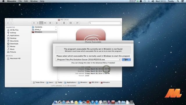 MacGazine.net : How To Installing PES 2016 on Mac OS X With Wineskin Winery смотреть онлайн