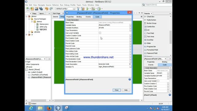 How to design java jframe In netbeans | Part 2 смотреть онлайн