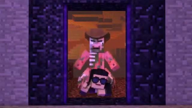 Minecraft Style Oppa Gangnam Style смотреть онлайн
