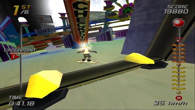 SSX (2000) | For Fun World Circuit - Tokyo Megaplex (JP) смотреть онлайн