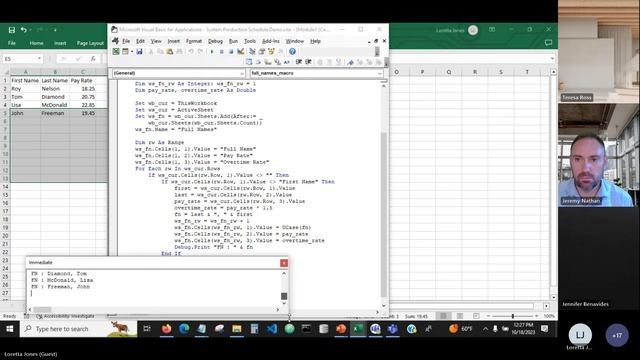 Learn How to Use VBA and Python in Microsoft Excel Webinar by Loretta Jones смотреть онлайн