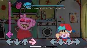 FNF vs PEPPA PIG.EXE (Muddy Puddles Funkin' Extra / Horror Week)