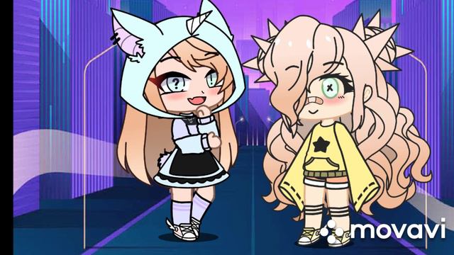 Моя Не Любимая Вещь в Gacha club 🖤🤍 смотреть онлайн