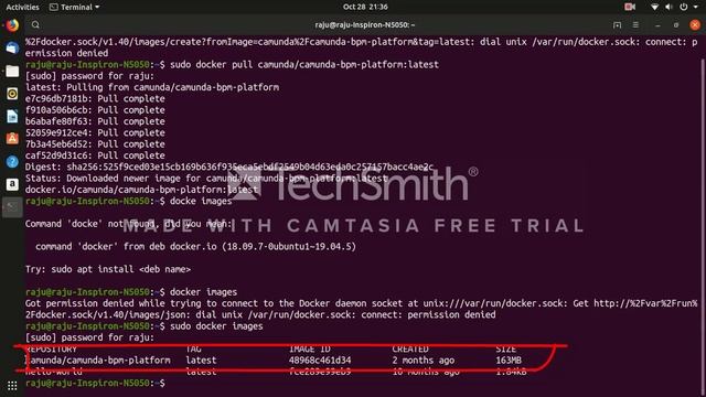 camunda docker installation смотреть онлайн