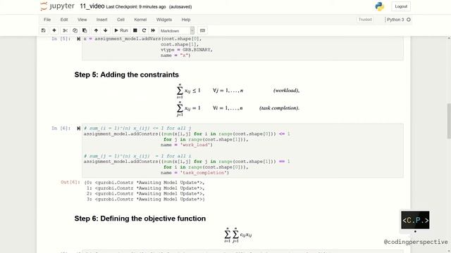Assignment Problem - Optimization in Python with Gurobi (Part 6) смотреть онлайн
