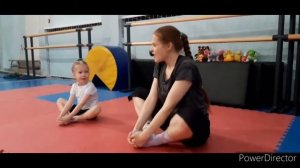 Акробатика для детей 3-4 лет 1 урок