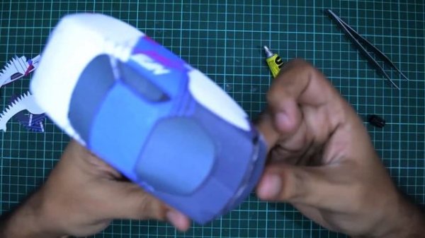 Paper Craft | Make Mazda RX-7 With Paper Model | DIY  RX-7 | Paper Sport Car Models | Paper Car