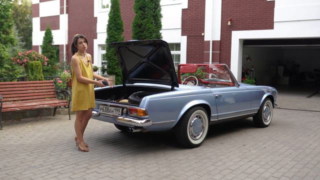 Обзор на КАПСУЛУ ВРЕМЕНИ 250 000 ЕВРО / Mercedes-Benz W113 280 SL Pagoda