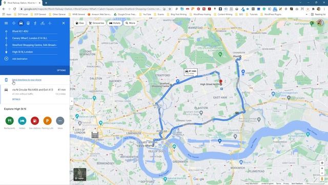 How to create multiple destinations route planner in Google Maps смотреть онлайн