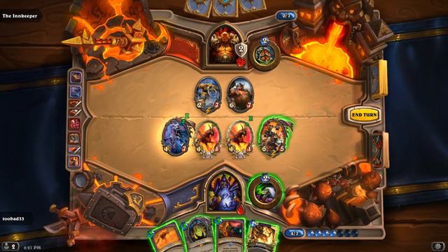 Hearthstone - Dreadsteel awesome animation смотреть онлайн