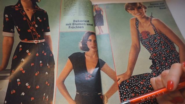 Burda Moden 06/1974 Модные тенденции весна-лето 2020/Летние платья смотреть онлайн