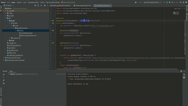 creando un cache con diferentes tiempos de vida en spring con reactor(Mono) смотреть онлайн