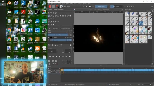 How to Use Reference Video in Krita for 2D Animation смотреть онлайн