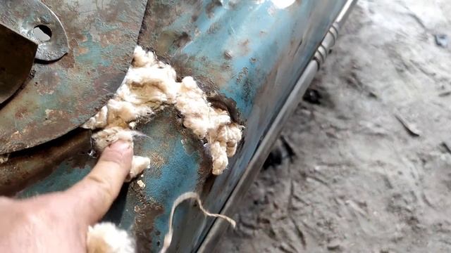 Ремонт сквозной коррозии суперклеем. смотреть онлайн