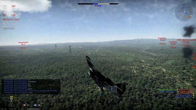 War Thunder карта Чженчжоу, превосходство, аркада, счет 16 2 смотреть онлайн