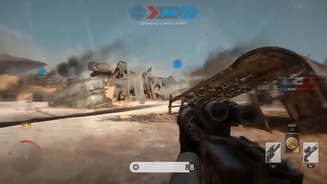 Battle of Jakku or How to Die in STAR WARS Battlefront смотреть онлайн