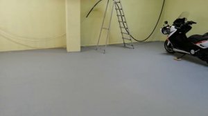 Пол в гараже или просто бюджетный вариант