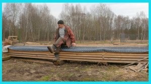 Все "ухорашиваю" пастбище, планы по стройке,  мусор, дела деревенские!