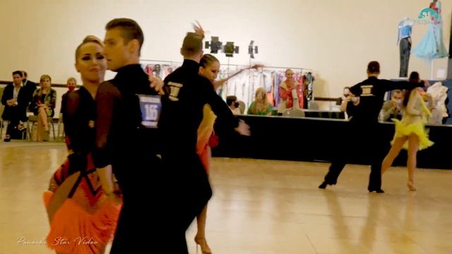 Artur Tarnavsky - Anastasiya Danilova I Open Professional Latin I Cha Cha I Boca Ballroom 2020 смотреть онлайн