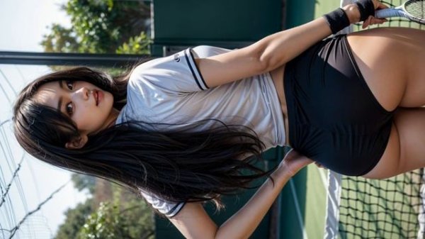 [4K] AI美女| AI 룩북 | AI lookbook [sports]