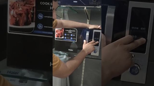 How to use HMN 25100Egb oven #haierinspiredliving смотреть онлайн