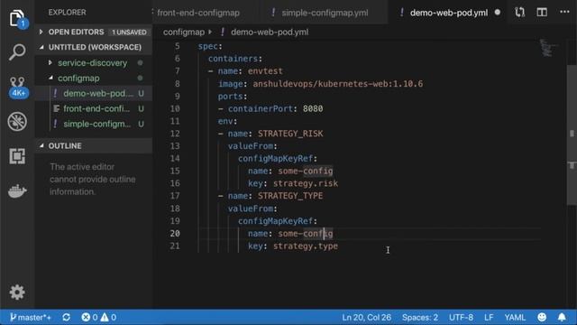 4 Lab ConfigMap in Kubernetes смотреть онлайн