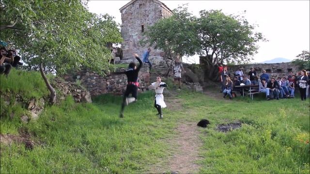 Грузинская свадьба. Уникальный спектакль под открытым небом. Болниси, Квешис-цихе, май 2017 смотреть онлайн