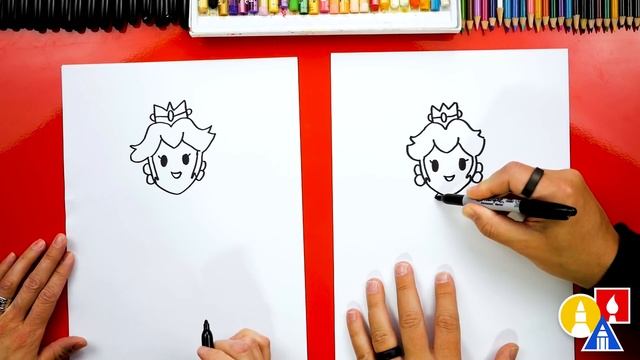 How To Draw Princess Peach смотреть онлайн