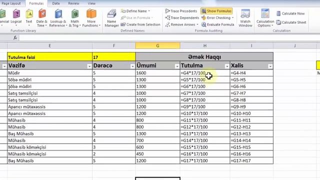 MS Excel -də cədvəllərlə iş смотреть онлайн