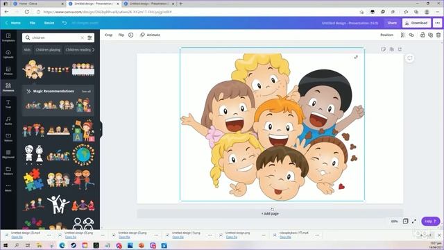 How to add picture in Canva without background (Tagalog Tutorial) смотреть онлайн