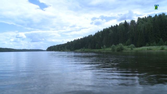 Река Волга, город Плёс смотреть онлайн