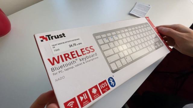 BEST Magic Keyboard Alternative? - Trust NADO Wireless Bluetooth Keyboard UNBOXING