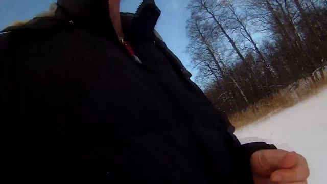 Зимний пеший поход на оз.Глубокое. Поход с ночевкой