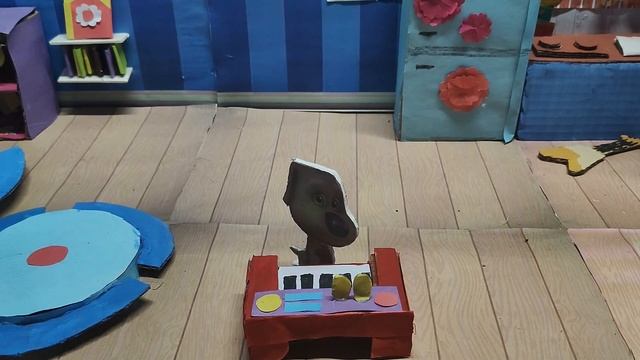 Hide And Seek Funny~ ??My Talking Tom Friends, Tom Hero IMPOSTOR Cardboard And Paper Game Jui. Diy смотреть онлайн