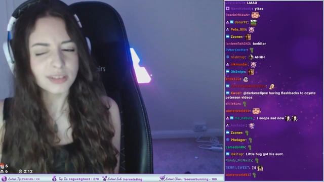 Anita Forgets To Turn Off The Stream