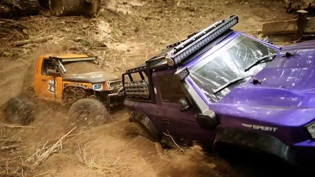 Засыпал землей при подъёме.rc offroad рек top рекомендации axial trx4sport трофи trx